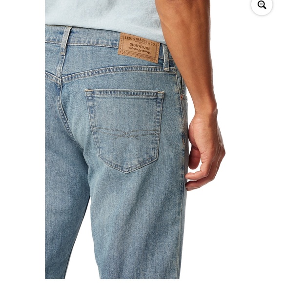 Levi Strauss Signature Men's and Big and Tall Relaxed Fit Jeans Mens sz 38x32 - Picture 4 of 13